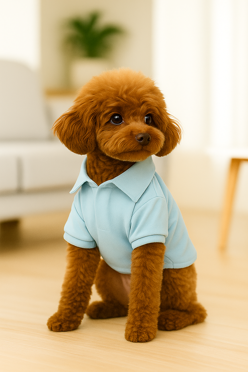 Camiseta para Perro de Algodón Pima Ultra Suave Resistente, Hipoalergénico, Perfecto para Verano