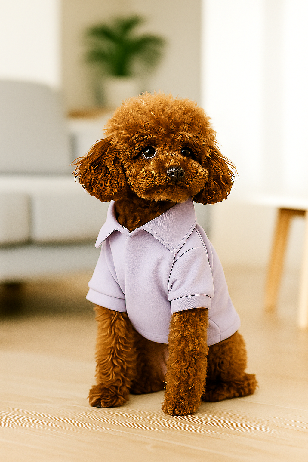 Camiseta para Perro de Algodón Pima Ultra Suave Resistente, Hipoalergénico, Perfecto para Verano