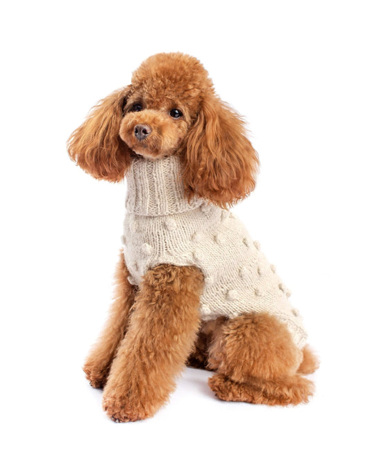 Pull Chien Tricoté en Alpaga Ultra doux