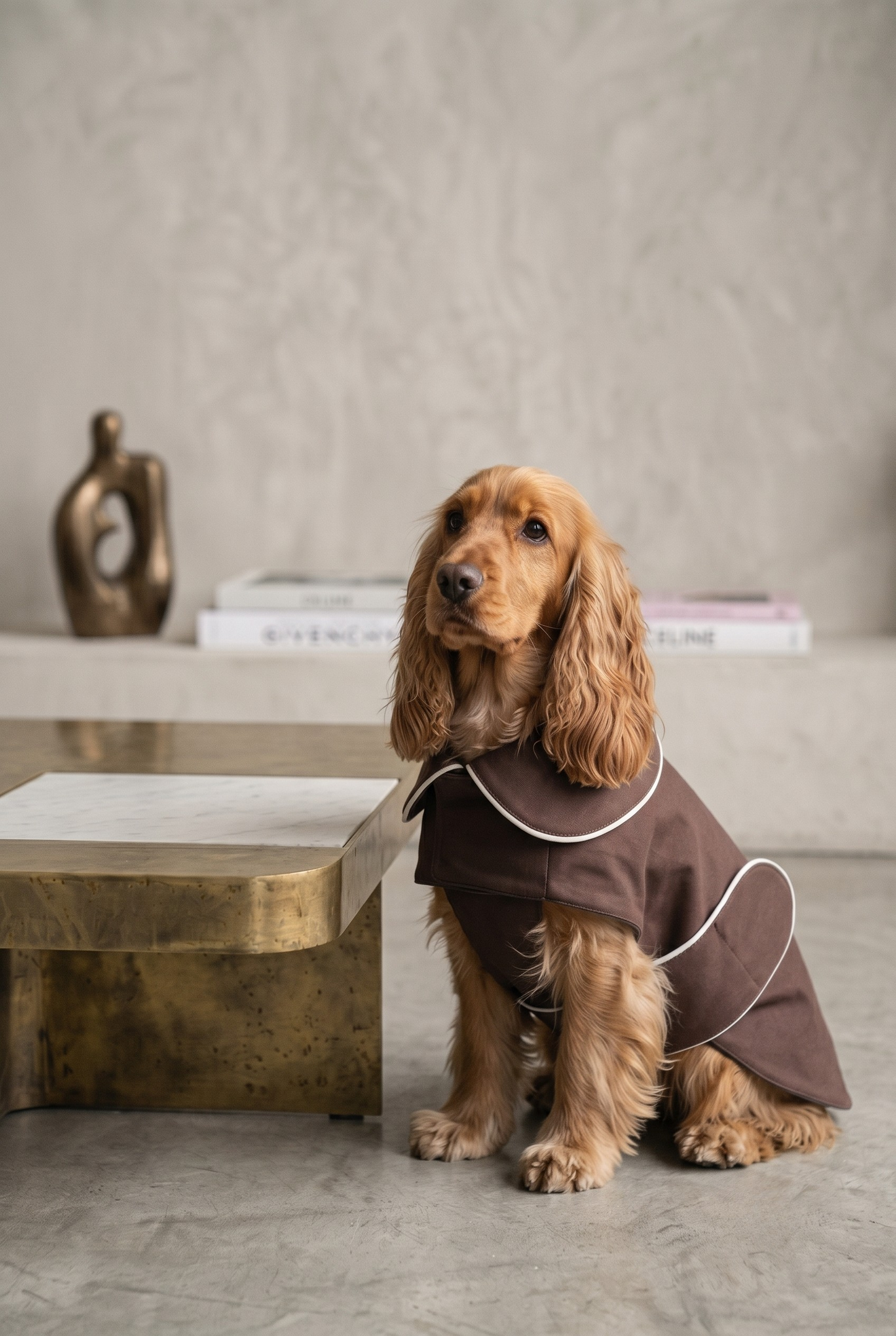 La Pluie Softshell — Luxury Dog Raincoat, Made in France