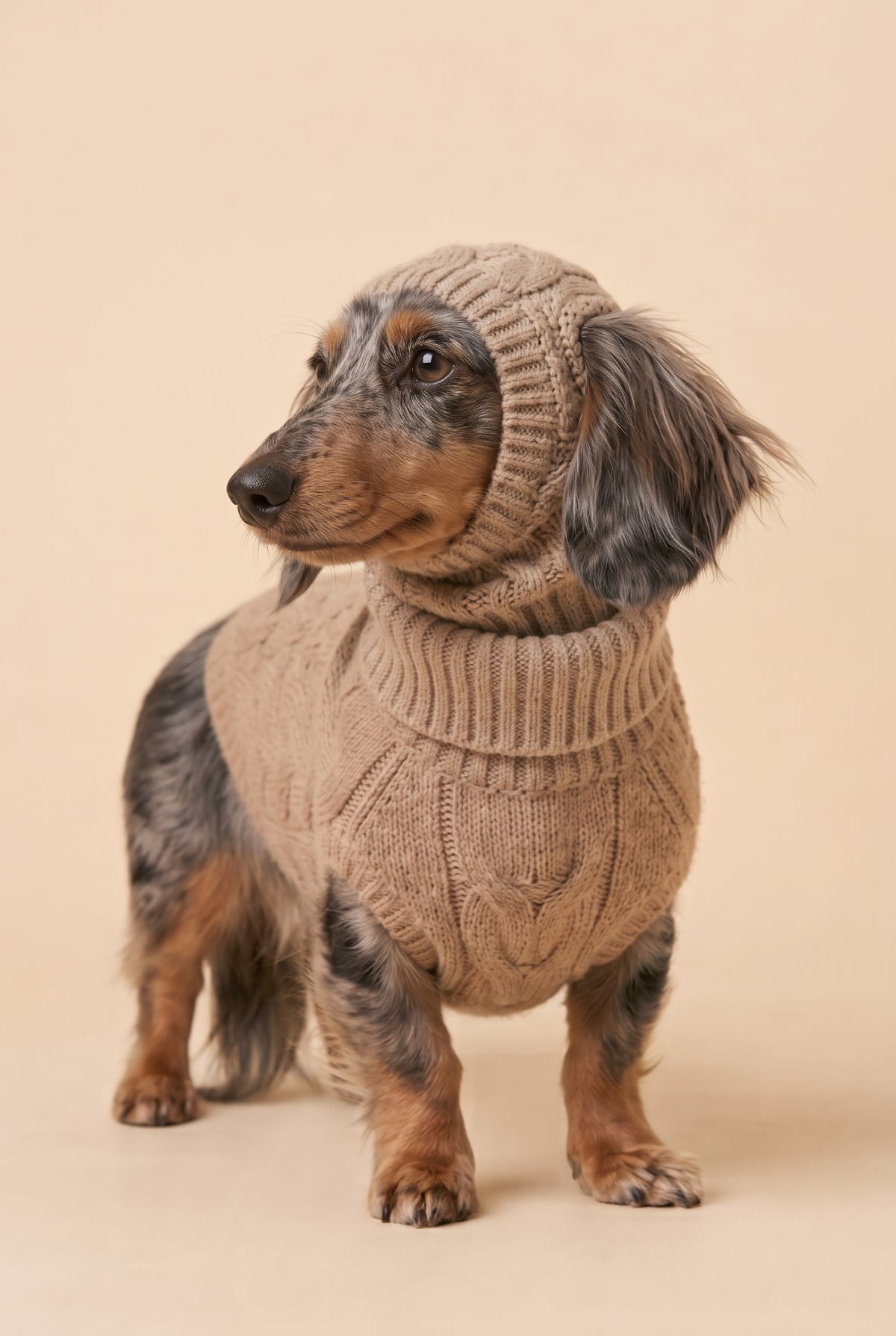 The Teckel High Neck Sweater