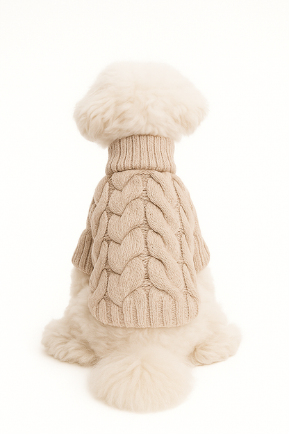 La Tresse Dog Sweater