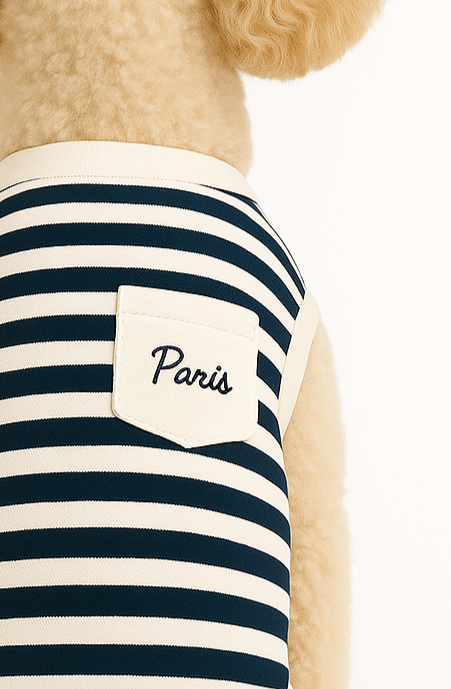 Bleu de Paris Dog T-shirt