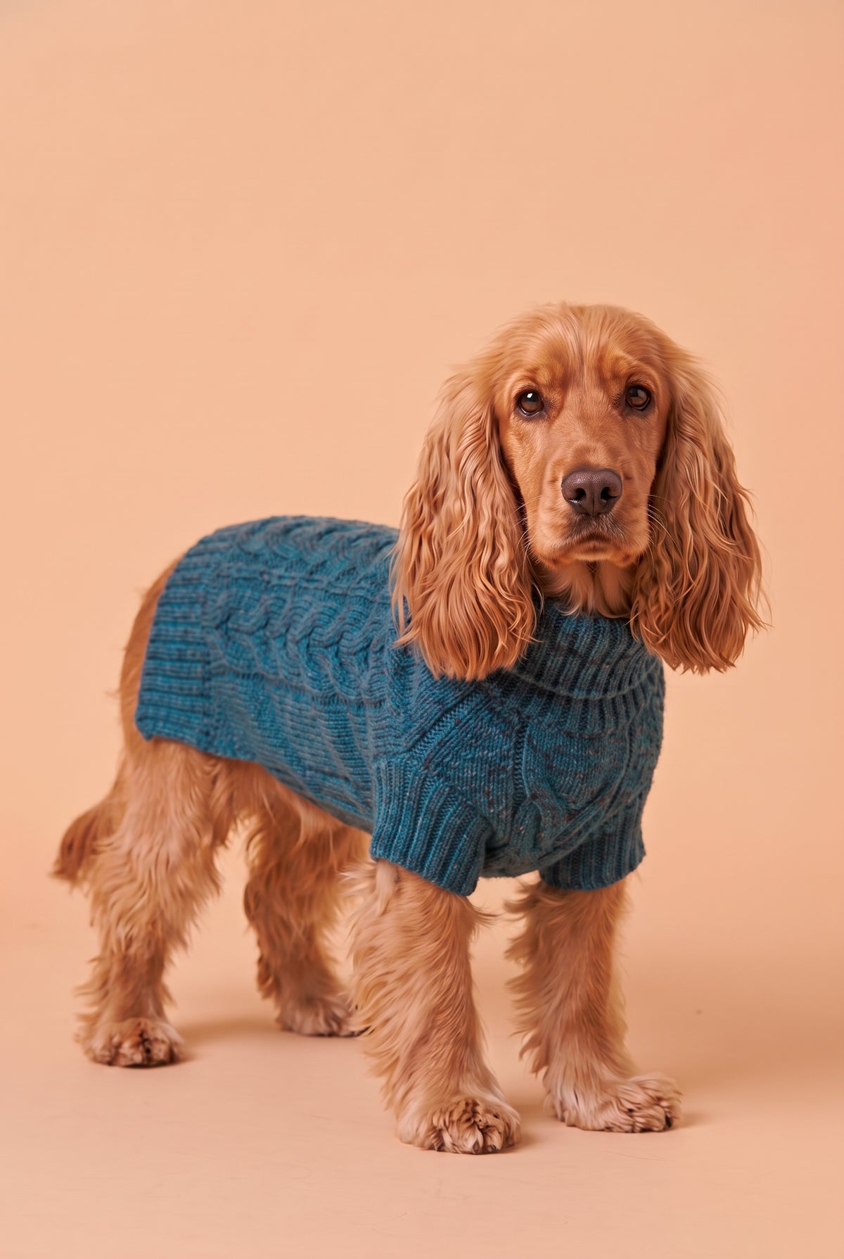 The Winter Warmer Sweater — Baby Alpaca Dog Sweater