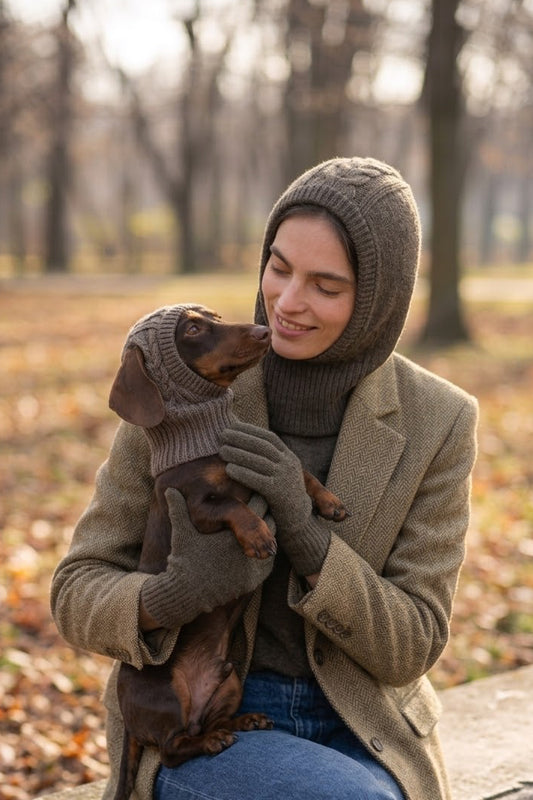The Human Balaclava | 100% Baby Alpaca, Hand-Knit in Peru