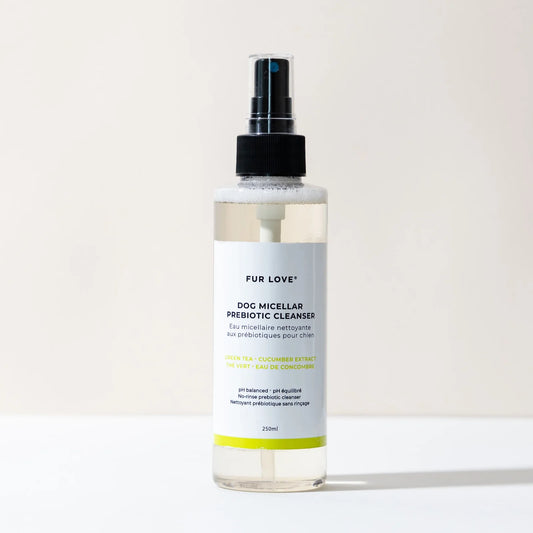 No-Rinse Micellar Water for Dogs – Prebiotics & Aloe Vera