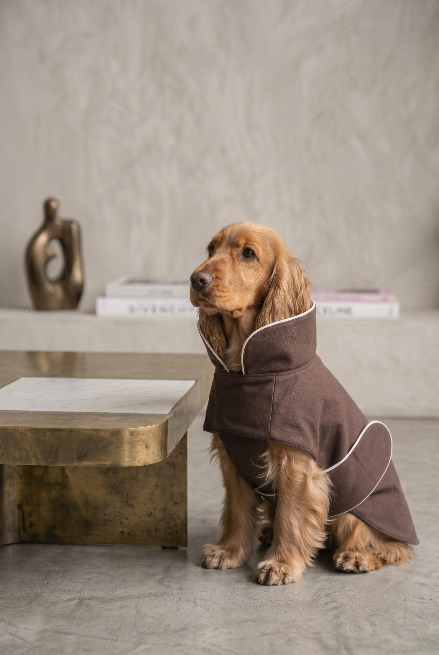 La Pluie Softshell — Luxury Dog Raincoat, Made in France
